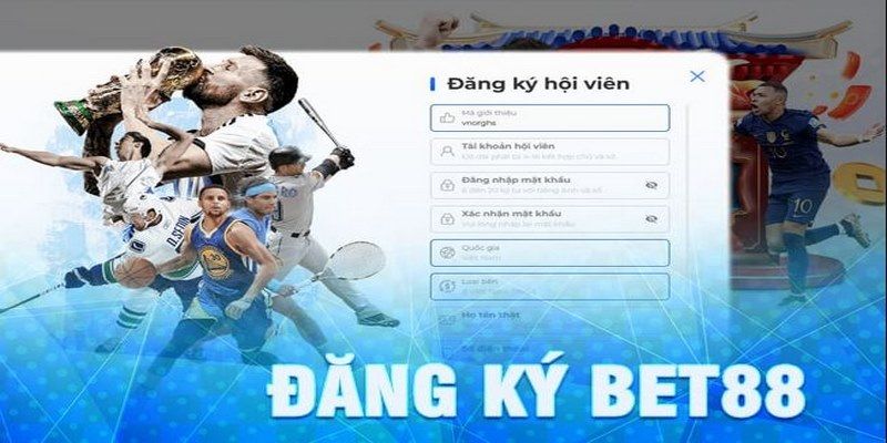 Điều kiện đăng ký Bet88