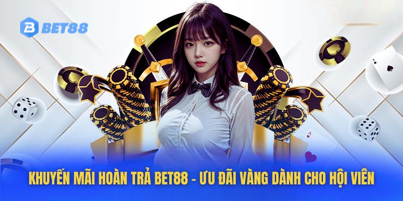 Khuyến mãi bet88 hoàn trả cho hội viên khi thua cược