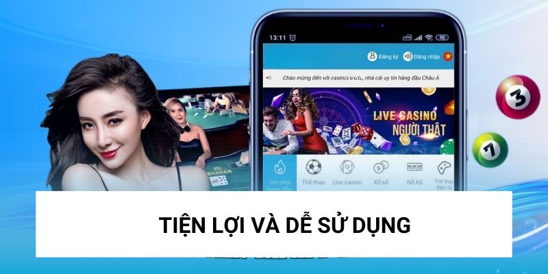 Ứng dụng di động của Bet88 đơn giản và đầy tiện ích